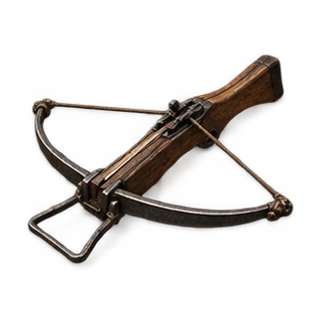 Bronze hunting crossbow