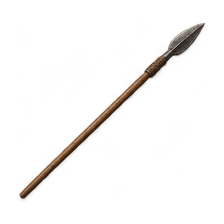 Crucible-steel throwing spear